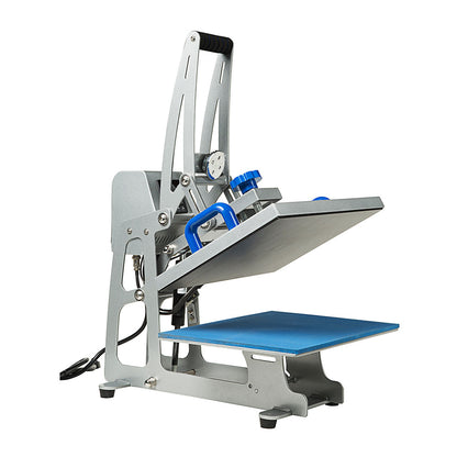 Auto-open Flat Heat Press Machine 15" x 15" (380 x 380mm) for T-shirts with Replaceable Platen
