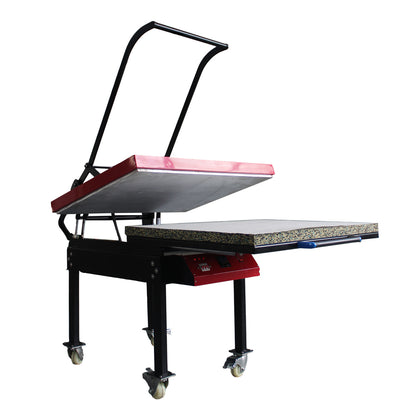 Prensa térmica de sublimación de gran formato de 23,6 x 31,4 pulgadas