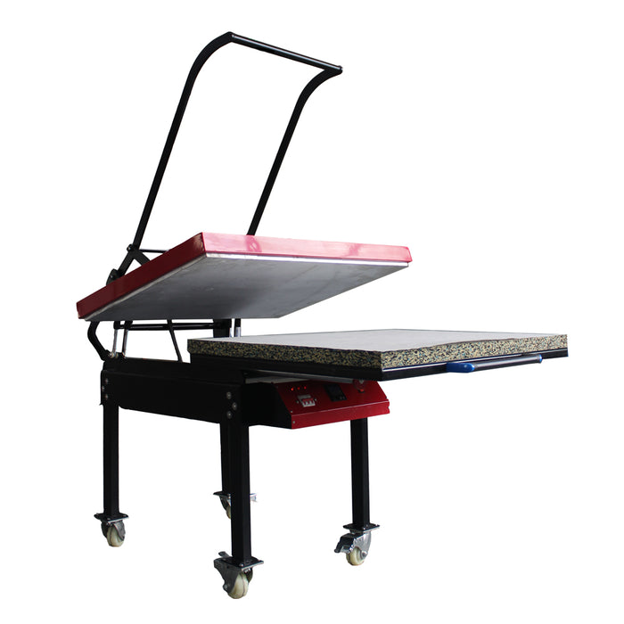Prensa térmica de sublimación de gran formato de 23,6 x 31,4 pulgadas