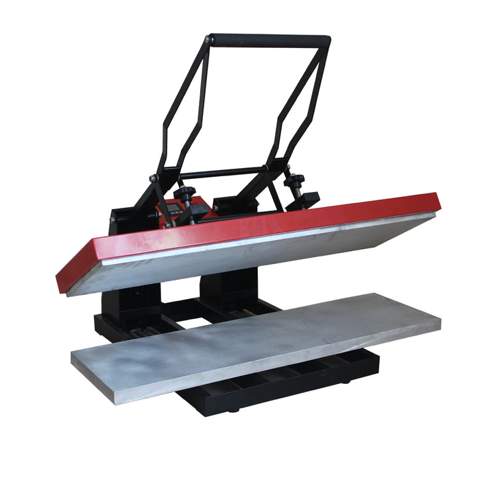 Prensa térmica manual de sublimación de gran formato de 30 x 100 cm para cordones
