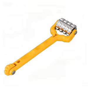 Yellow Audio SoundProofing Roller (04) Sound Deadening Roller for Auto Installation Lightweight PC Aluminium Alloy Tool (4 x 18cm)