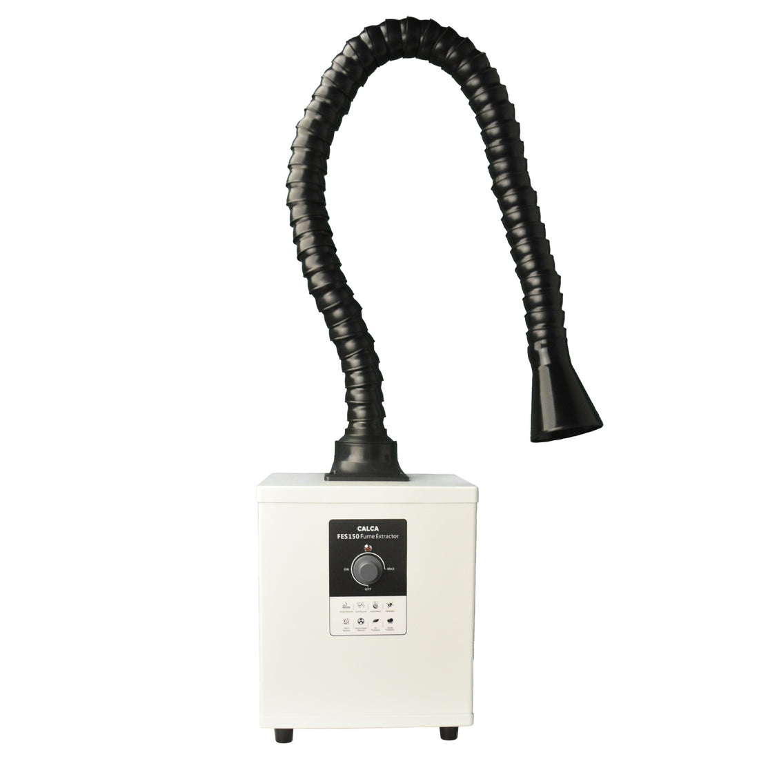 Filtro extractor de humos y purificador de aire CALCA de 150 W con sistema de filtración de 3 etapas para agitadores de polvo DTF