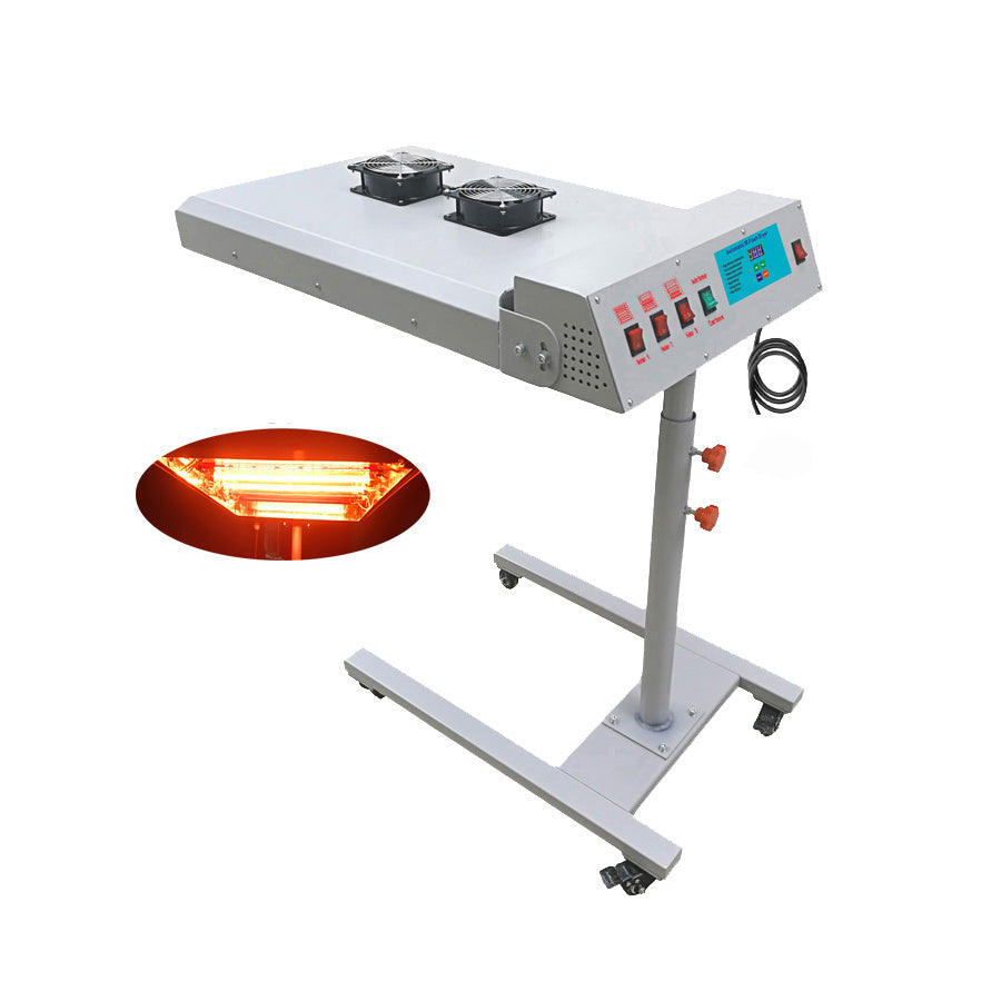 Secador de flash infrarrojo automático Qomolangma de 220 V, 6000 W, 20 x 24 pulgadas, con sensor