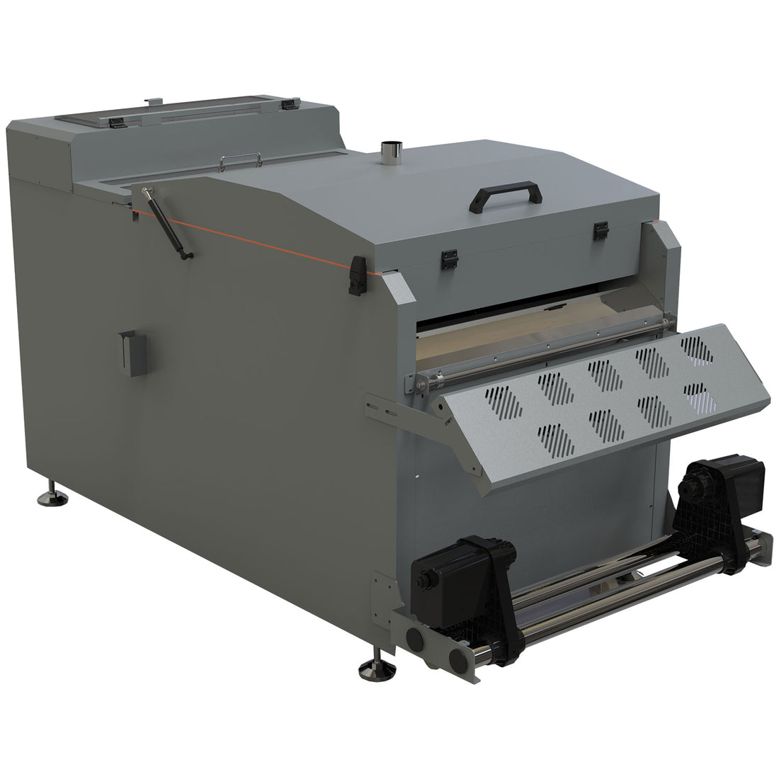 Máquina mezcladora y secadora automática clásica de polvo adhesivo de TPU CALCA de 24 pulgadas (600 mm) con pantalla táctil