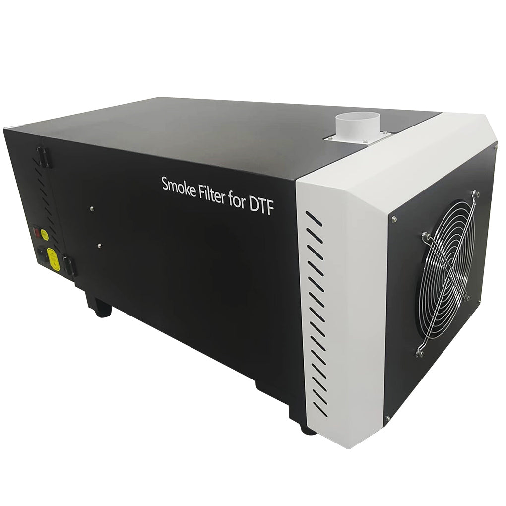 Extractor de humos electrolítico universal sin filtro CALCA, 330 m³/h para agitadores de polvo DTF y calentadores de sublimación