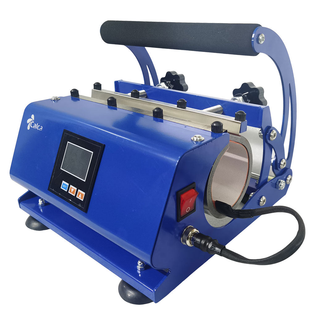 Prensa para tazas CALCA para vasos delgados de 20 oz, latas de vidrio con degradado de sublimación de 6 oz, 11 oz, 15 oz, 12 oz y 17 oz