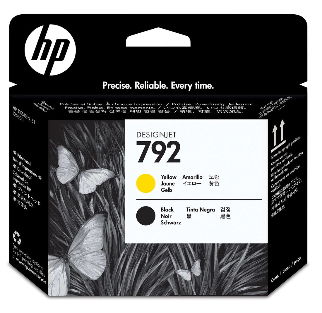 EN OFERTA - Cabezal de impresión HP 792 Latex amarillo/negro para Designjet L26500, L28500 - CN702A / Nuevo