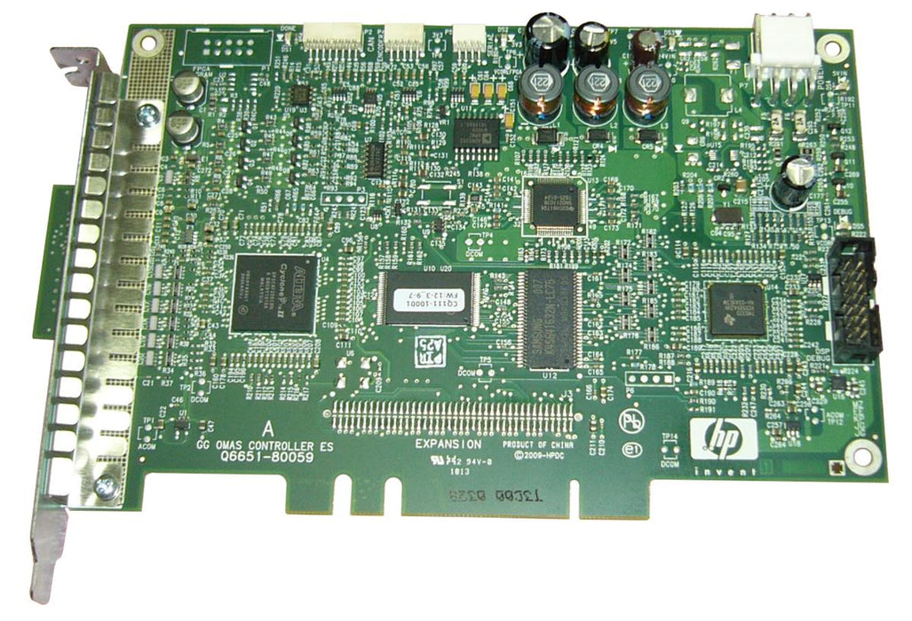Tarjeta controladora del sensor de avance de medios ópticos (OMAS) para las series HP DesignJet T7100, T7200, Z6200, Z6800, Z6810 y D5800 (CQ109-67014) - Reacondicionada