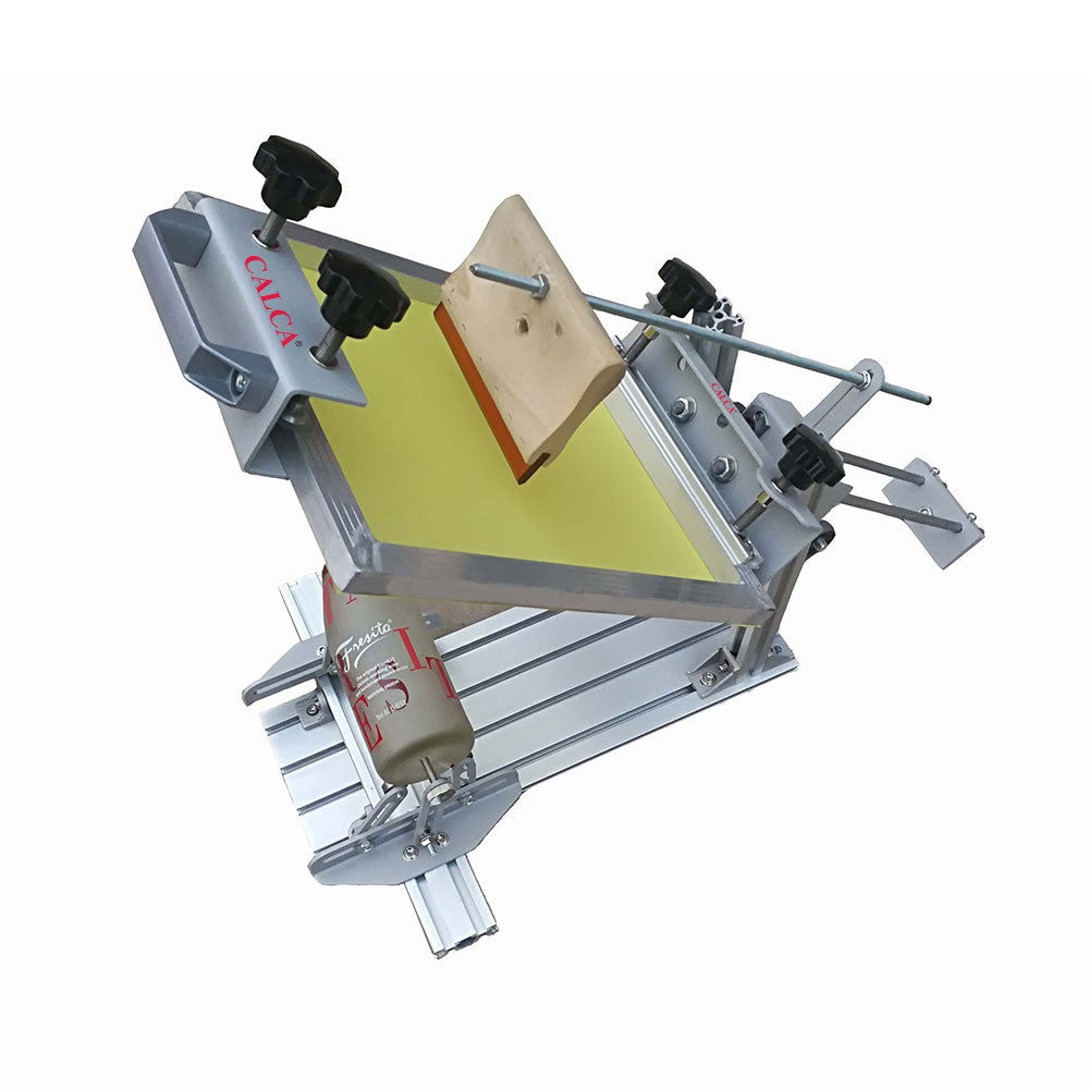 Manual Cylinder Screen Printing Press for Pen / Cup / Mug / Bottle (with 10in Squeegee)