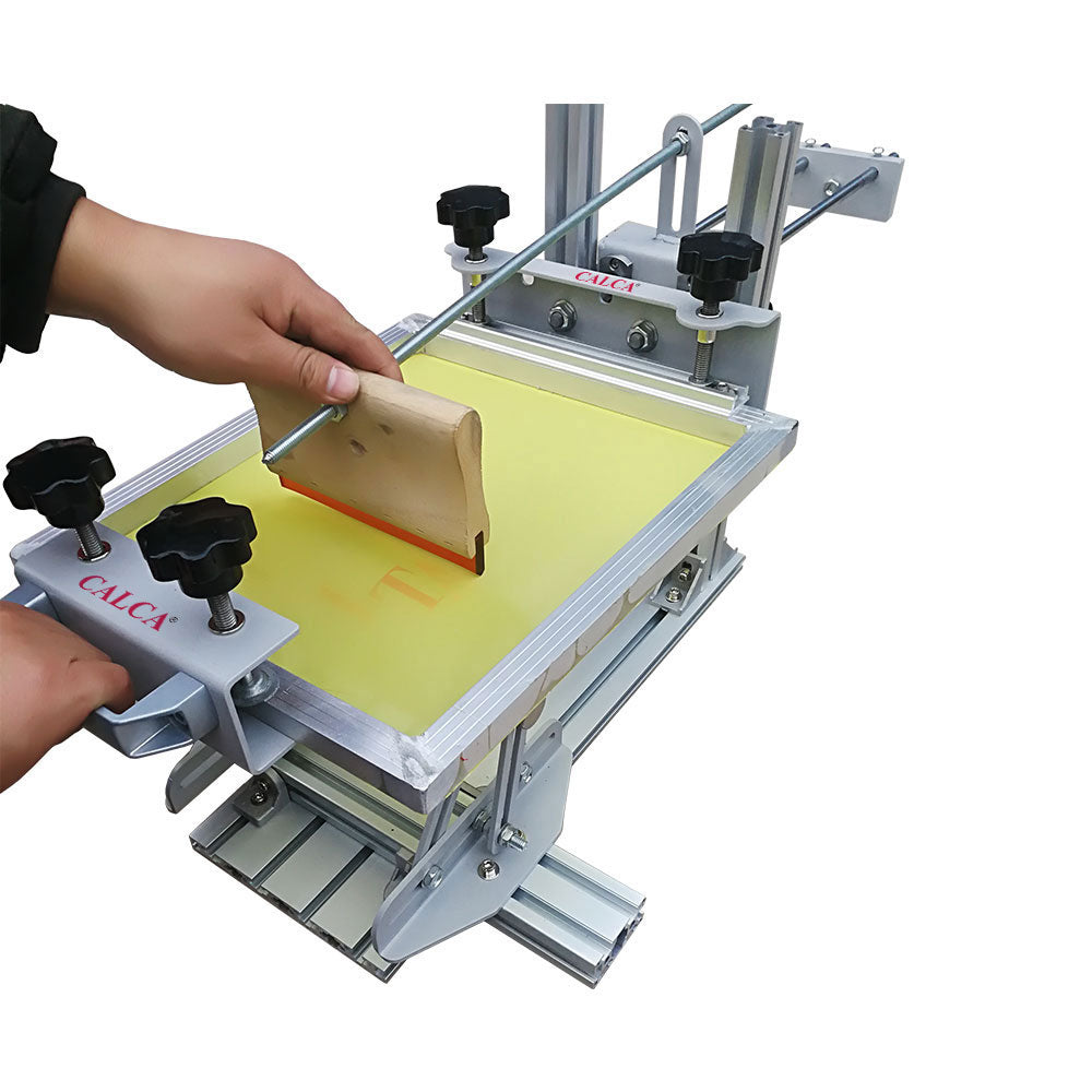 Manual Cylinder Screen Printing Press for Pen / Cup / Mug / Bottle (with 10in Squeegee)
