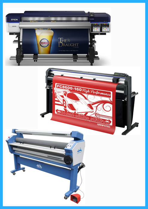 Impresora Epson SureColor S60600 Production Edition de 64" rollo a rollo, tinta solvente dual CMYK - Reacondicionada (Garantía de 1, 2, 3 o 4 años)