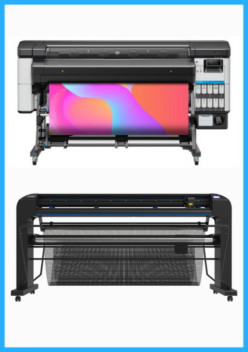 PAQUETE - Impresora HP Latex 630 de 64" - Nueva + Cortadora de vinilo Summa S Class 3 T160 de 62" (S3T160) - Nueva 