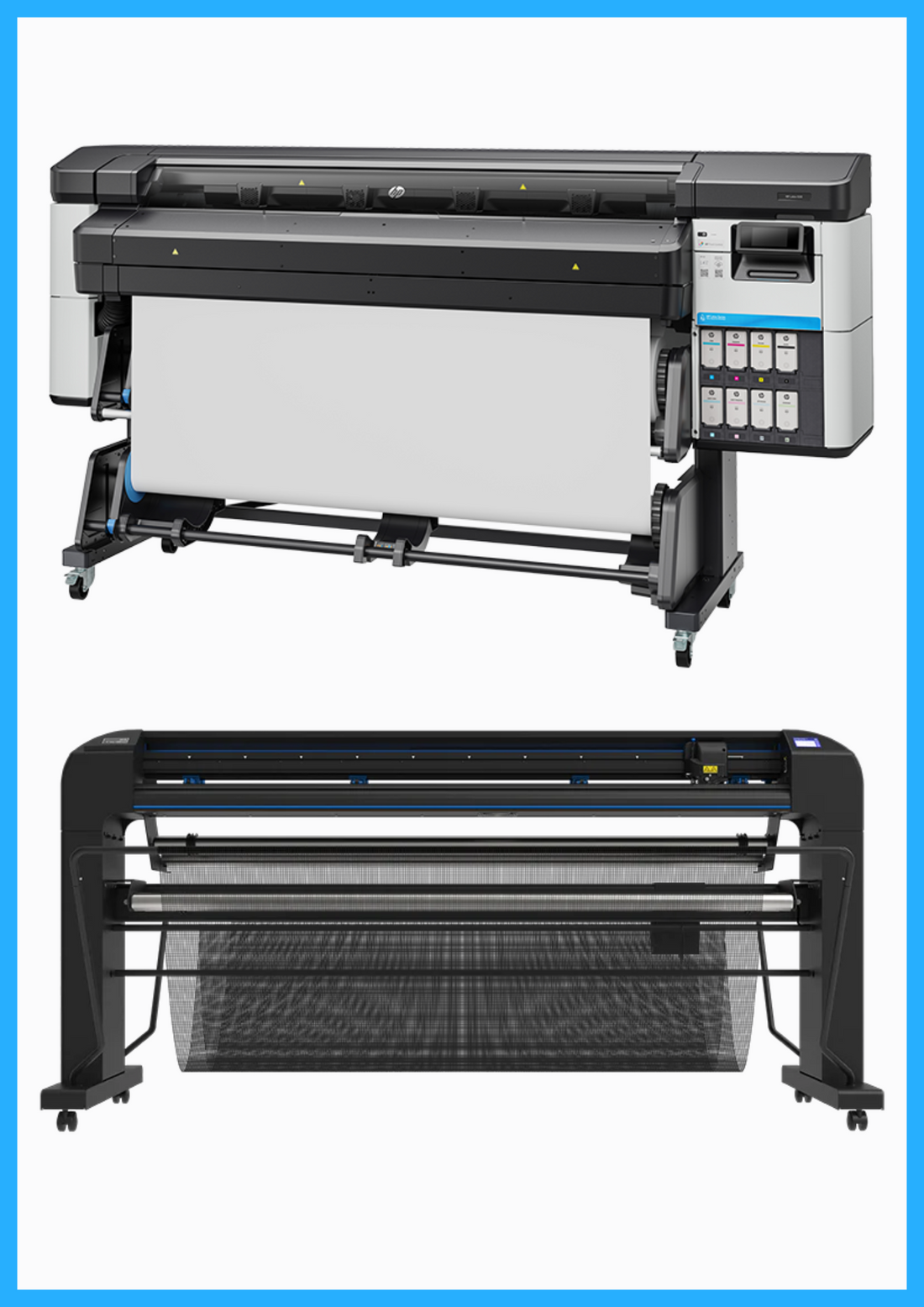 PAQUETE - Impresora HP Latex 630 W de 64&quot; - Nueva + Cortadora de vinilo Summa S Class 3 T160 de 62&quot; (S3T160) - Nueva