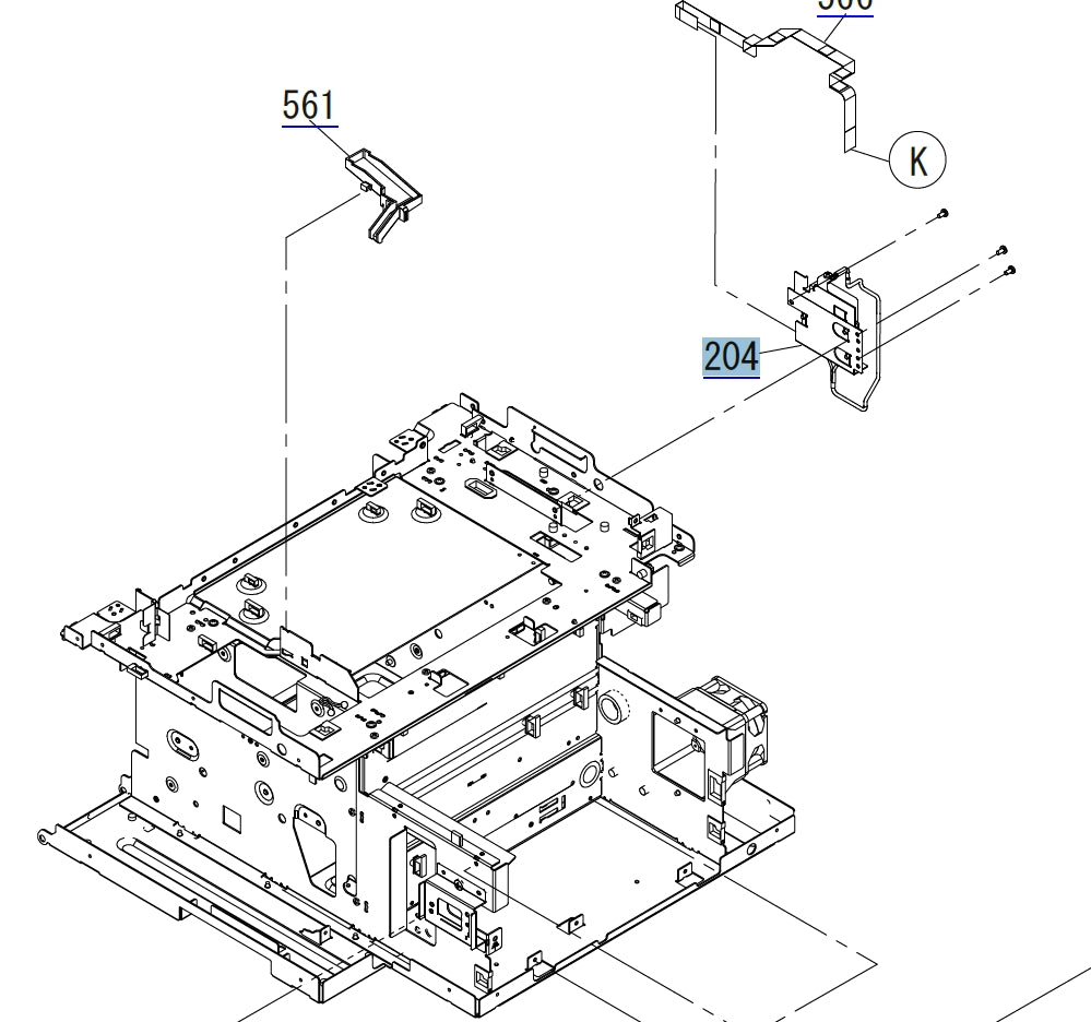 Conjunto de placa de ayuda EPSON SureLab D700, D800, D850 y D870 - 1619741