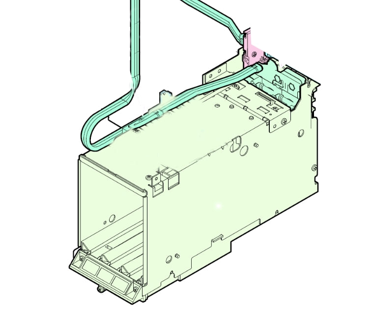 Soporte de tinta izquierdo EPSON SureLab D700 - 1887867 / 1730182