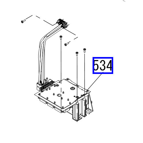 EPSON SC F7000 F7070 / F7100 F7170 / F7200 F7270 CONJ. DE CONDUCTO, CR, ASP - 1863725 / 1691911
