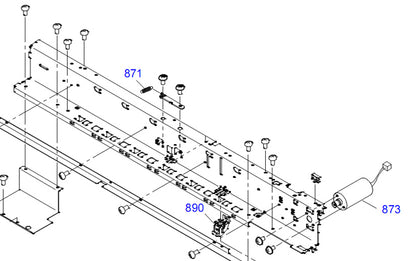 Motor EPSON Pro 4880/4800/4450/4400 CR - 2100038
