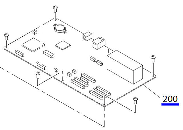 Placa base EPSON Pro 4880 C593 - 2131666/2131668