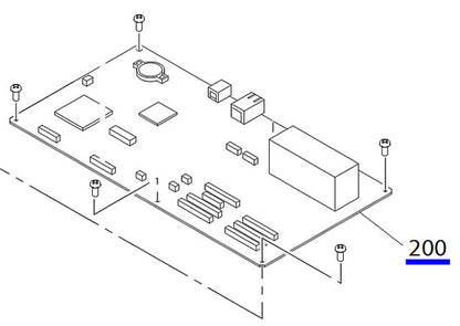 Placa base EPSON Pro 4880 C593 - 2131666/2131668