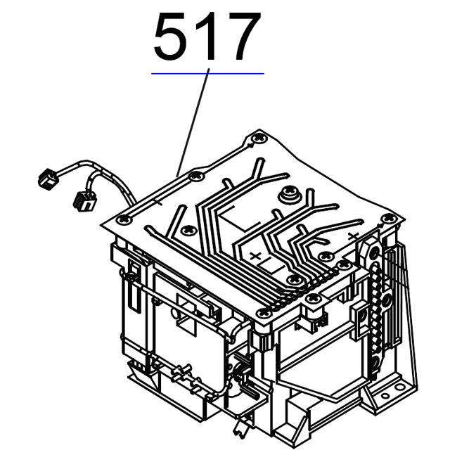 EPSON Pro 4900 / 4910 SC-P5000 Conjunto de compuerta (incluido el tubo) - 1710748 / 1655135 / 1580221