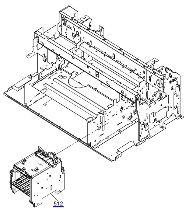 Unidad de soporte derecho EPSON Pro 4900/4910 - 1541303