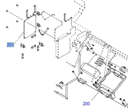 Placa de subtítulos EPSON Pro 7880/7450/9880/9450 6336A - 2117081