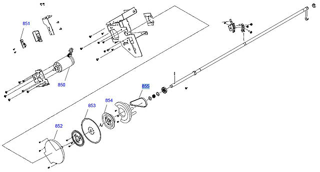 Correa de transmisión EPSON Pro 7880/7600/7450/9800/9600/9450 - 1441686