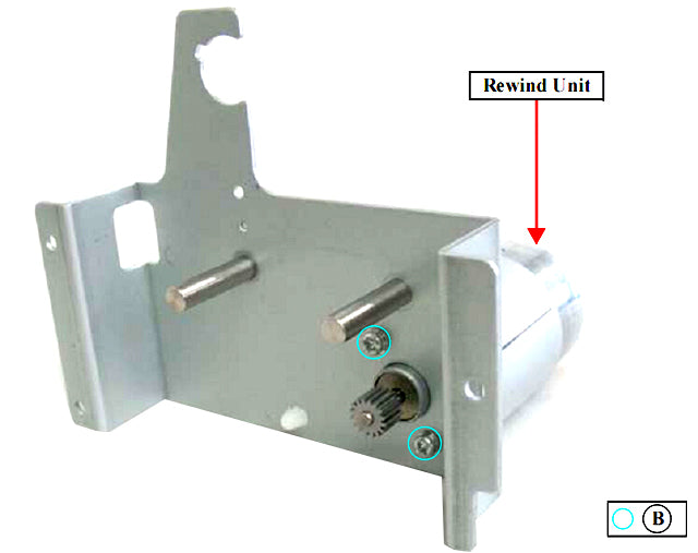 EPSON Pro P6000 P7000 P8000 P9000 7890 7700 7900 9700 9890 9900 Conjunto de motor de rebobinado