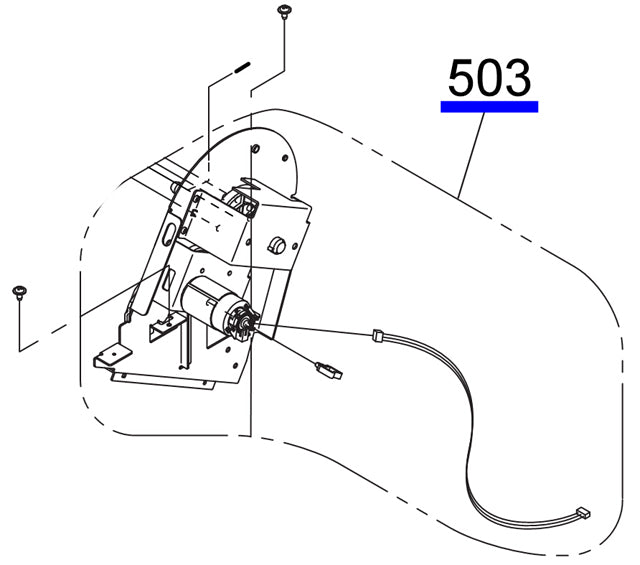 Unidad de rebobinado EPSON Pro 7890 7700 7900 9700 9890 9900 P6000 P7000 P8000 P9000 - 1713858 / 1720411