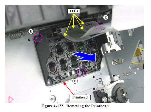 Cabezal de impresión EPSON Sure Color P7000, P7050, P7070, P9000, P9050, P9070 / Stylus Pro 7700, 7900, 9700, 9900 - F191010 / F191040 / F191080 / F191110 / F191140