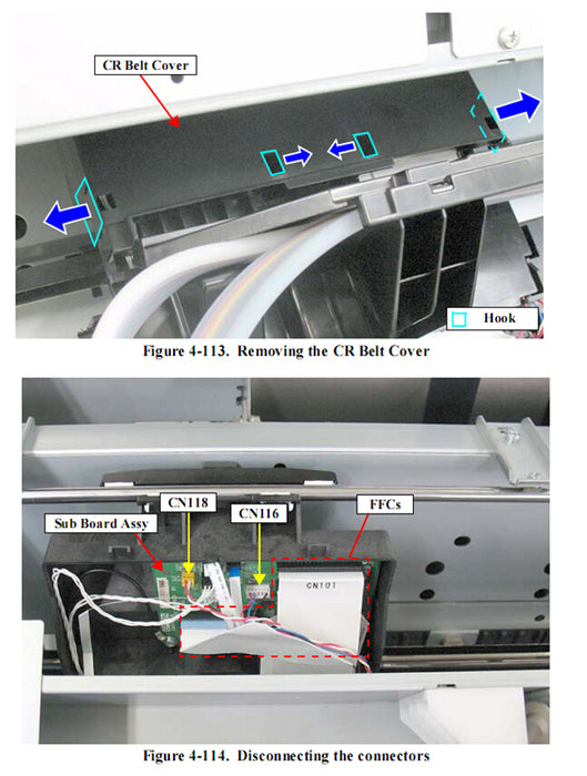Cabezal de impresión EPSON Sure Color P7000, P7050, P7070, P9000, P9050, P9070 / Stylus Pro 7700, 7900, 9700, 9900 - F191010 / F191040 / F191080 / F191110 / F191140