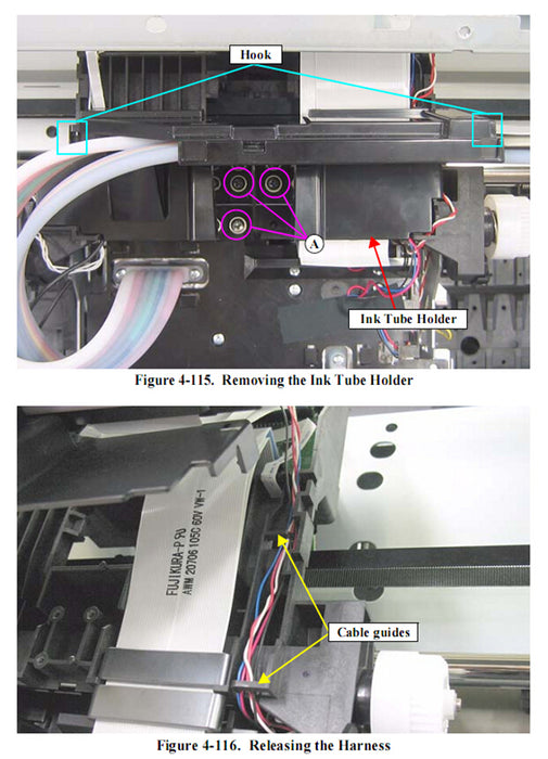 Cabezal de impresión EPSON Sure Color P7000, P7050, P7070, P9000, P9050, P9070 / Stylus Pro 7700, 7900, 9700, 9900 - F191010 / F191040 / F191080 / F191110 / F191140