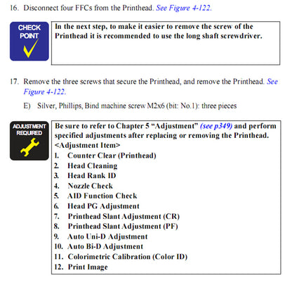 Cabezal de impresión EPSON Sure Color P7000, P7050, P7070, P9000, P9050, P9070 / Stylus Pro 7700, 7900, 9700, 9900 - F191010 / F191040 / F191080 / F191110 / F191140