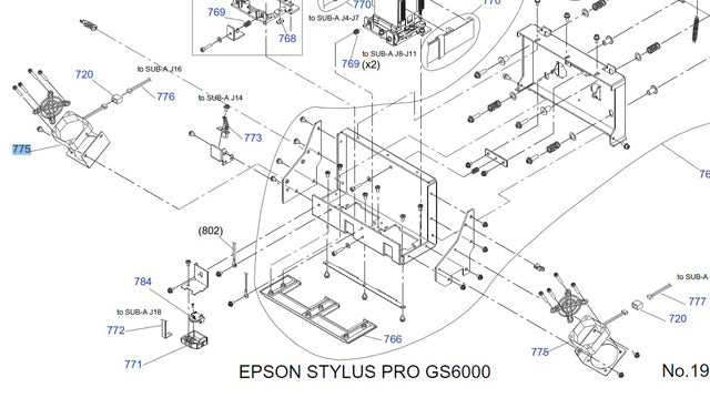 Ventilador de refrigeración EPSON Pro GS6000 - 2123102