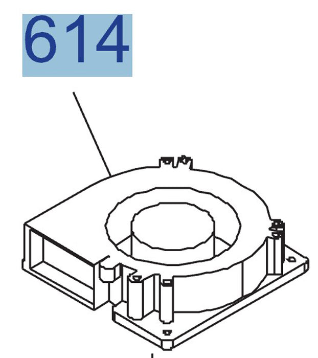 Conjunto de ventilador de aspiración EPSON Pro GS6000 - 2105049