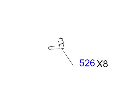 EPSON Pro 7450/7800/7880/9400/9450/9800/9880 L Tubo/JUNTA, 2, L (Sustituto) - 130584
