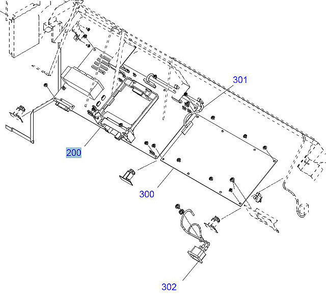 2117093-02 Para EPSO N Stylus pro 7880 Conjunto de placa base - EPS 7880 Placa base 