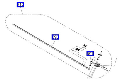 EPSON Pro 9700/9710/9890/9900/9910 /SureColor SC-P8000/P9000 CR Unidad de correa /POLEA, UNIDAD ACCIONADA, 44, ESL, ASP - 1715360/1696177