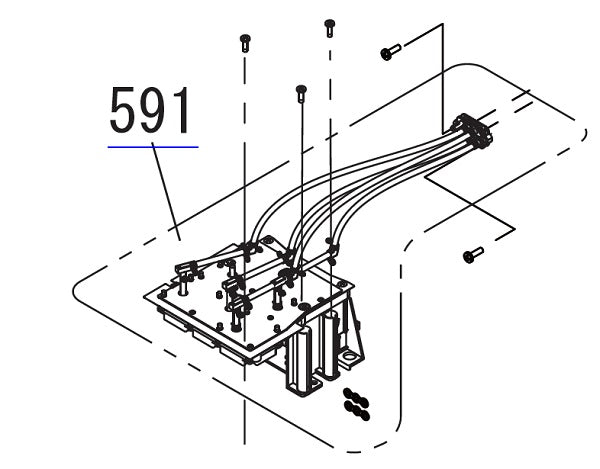 EPSON SureColor S60600/S60610/S60670 S60600L/S60610L/S60670L CONDUCTO, CONJ. CR, LÍNEA IZQUIERDA, A.ASP (IZQUIERDA) - 1863502 / 1706326 / 1833944 / 1831698