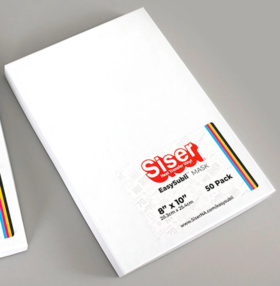 Siser EasySubli Mask - Heat Transfer Application Tape (50 Sheets) for Siser EasySubli (8 in x 10 in)