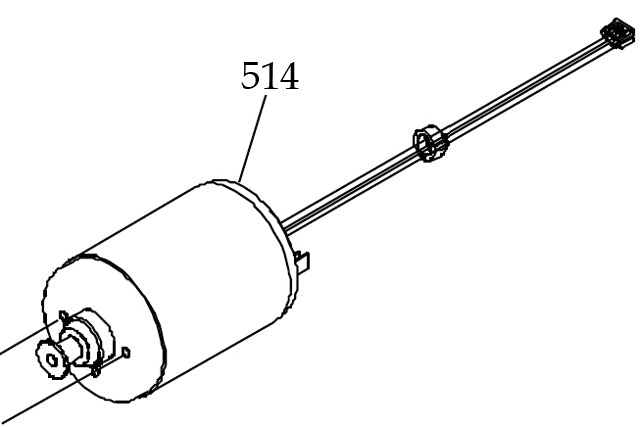 Motor CR para Epson Stylus Office T1100/T1110/B1100 - 1518809