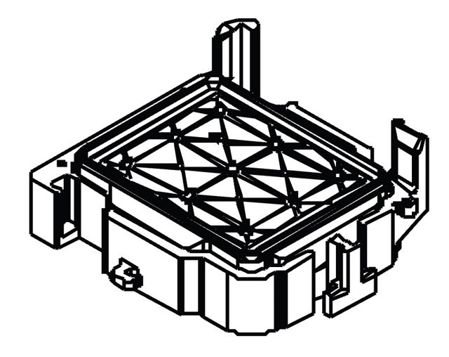 EPSON Pro GS6000/ Mutoh 1604/ MIMAKI JV33 CONJUNTO DE CABEZAL DE TAPA / Tapa de tapa superior (Sustituto) - 1530194