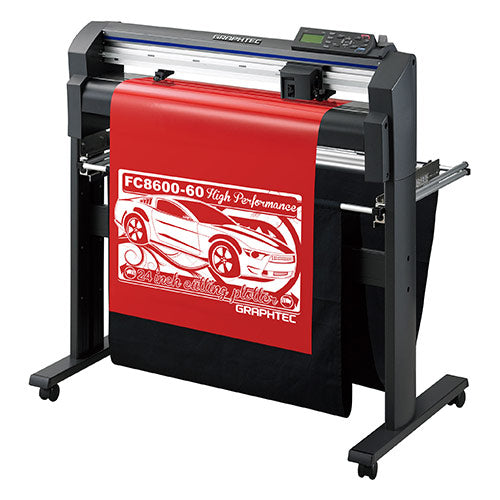 Plotter de corte de vinilo Graphtec FC8600-60 de alto rendimiento de 24&quot; - Reacondicionado (1, 2, 3 o 4 años de garantía)