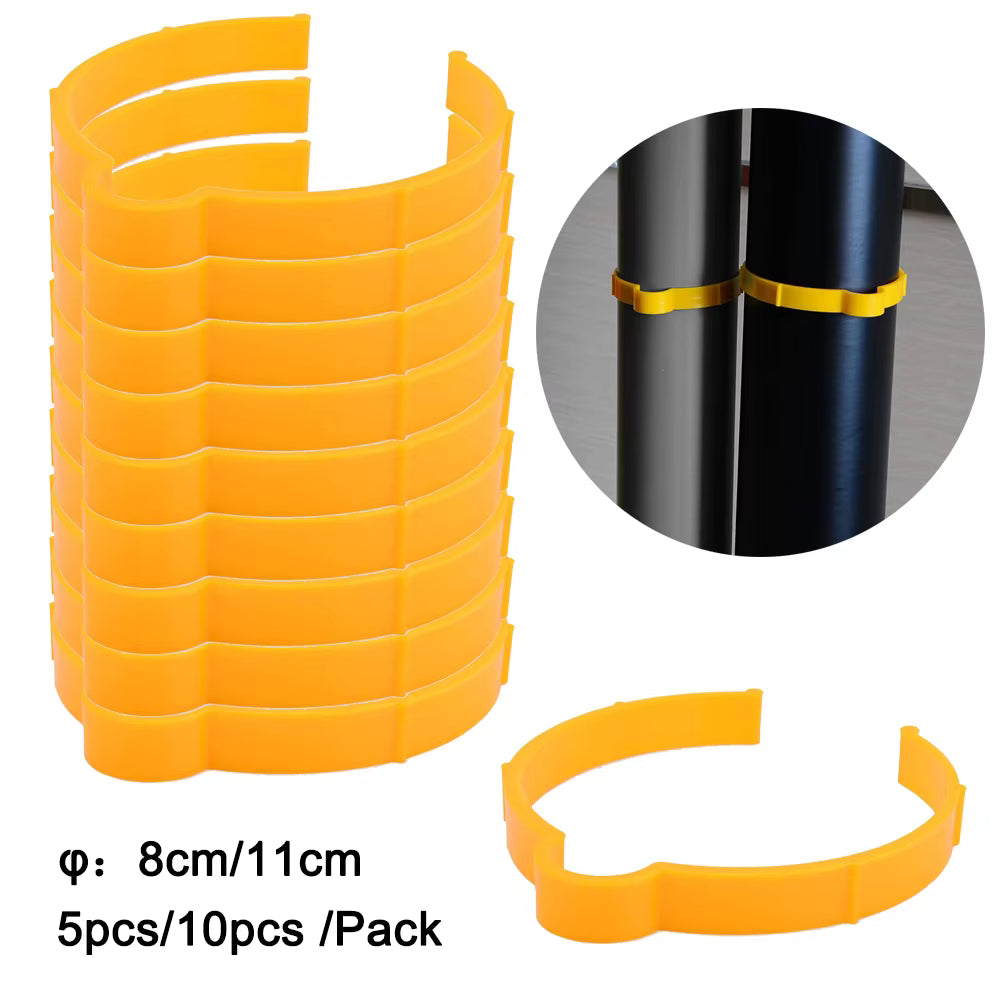 Vinyl Film Coil Hoop Ring Car Wrapping Roll Binding Hoop Tool (8cm/11cm)