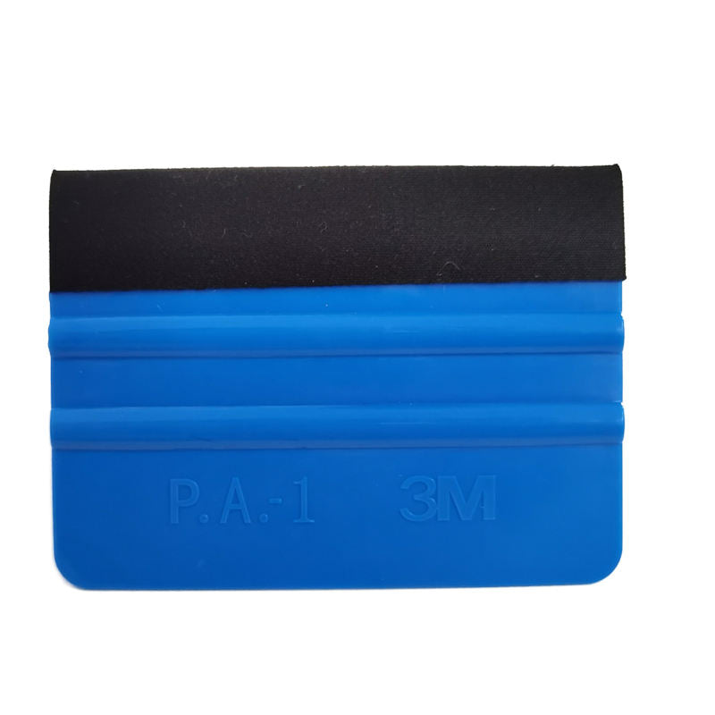 Vinyl Wrap Irregular Squeegee Flexible Plastic Felt Squeegee (10cm x 7.3 cm) - 10pcs