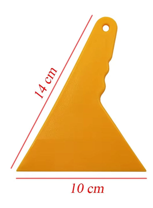 Triangle Squeegee Car Wrapping Tools Window Cleaning Film Handle Triangle (14 x 10cm)