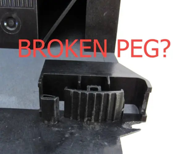 Clip de reparación del carro para las impresoras HP Designjet T770, T1200, T790, T795, T1300 y T2300 (CH538-67044-C)