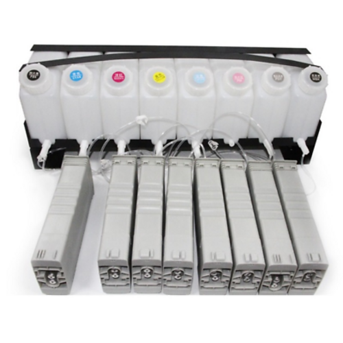 Cartuchos de tinta Supercolor económicos más vendidos (sistema de tinta continua CISS) para impresora HP Z6100 Sistema de tinta continua a granel