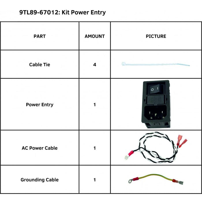 Kit de entrada de potencia Summa S One (9TL89-67012)