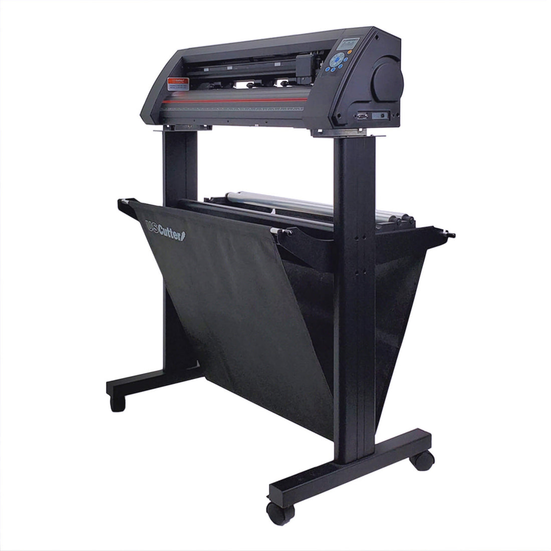 Cortadora de vinilo LaserPoint de 3 brazos y 28&quot; con corte de contorno (con soporte) y software VinylMaster Cut